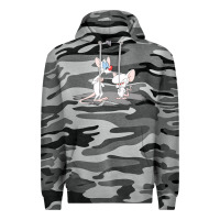 Slate Camo newanimaniacs pinky and the brain Premium Hoodie - linhVisuals