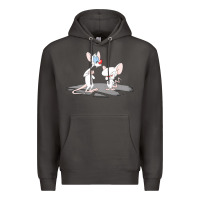 Smoke newanimaniacs pinky and the brain Premium Hoodie - linhVisuals