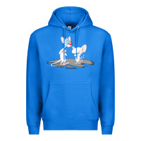 True Royal newanimaniacs pinky and the brain Premium Hoodie - linhVisuals