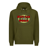 Army Green Daria Sick.Sad World Premium Hoodie - linhVisuals