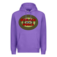 Purple Daria Sick.Sad World Premium Hoodie - linhVisuals