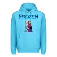 Ocean Blue newanna and elsa frozen Premium Hoodie - linhVisuals