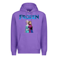 Purple newanna and elsa frozen Premium Hoodie - linhVisuals