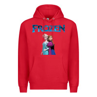 Red newanna and elsa frozen Premium Hoodie - linhVisuals