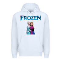 White newanna and elsa frozen Premium Hoodie - linhVisuals