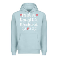 Blue Mist mother daughter weekend 2022 girls trip family vacation t shirt Premium Hoodie - linhVisuals
