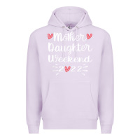 Lilac mother daughter weekend 2022 girls trip family vacation t shirt Premium Hoodie - linhVisuals