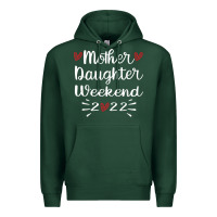 Sports Green mother daughter weekend 2022 girls trip family vacation t shirt Premium Hoodie - linhVisuals