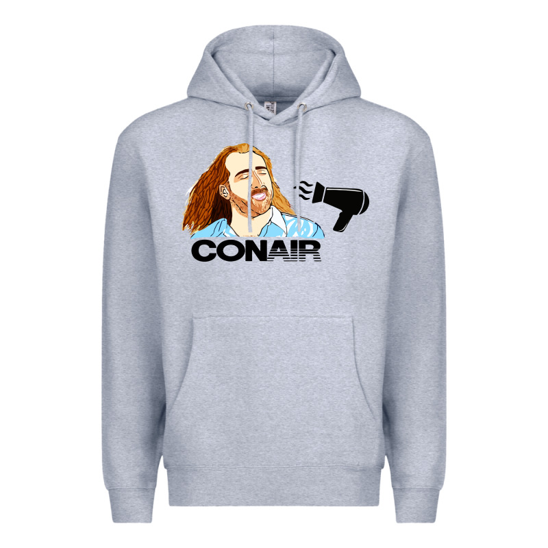 Nicolas Cage Conair Premium Hoodie by linhVisuals | Teevron