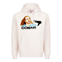 Pale Pink nicolas cage conair Premium Hoodie - linhVisuals