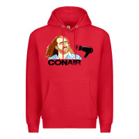 Red nicolas cage conair Premium Hoodie - linhVisuals