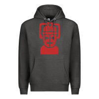 Charcoal Heather cyberman Premium Hoodie - linhVisuals