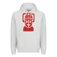 Dove Grey cyberman Premium Hoodie - linhVisuals