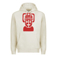 Oatmeal Heather cyberman Premium Hoodie - linhVisuals