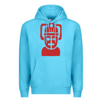 Ocean Blue cyberman Premium Hoodie - linhVisuals