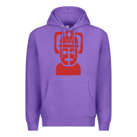 Purple cyberman Premium Hoodie - linhVisuals