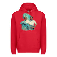 Red reprise (sisters)   white christmas Premium Hoodie - linhVisuals