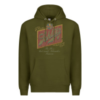 Army Green schlitz beer Premium Hoodie - linhVisuals
