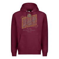Burgundy schlitz beer Premium Hoodie - linhVisuals