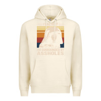 Tofu i knew it im surrounded by assholes Premium Hoodie - linhVisuals