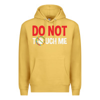 Antique Gold do not touch me autism kid Premium Hoodie - linhVisuals