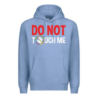 Colony Blue do not touch me autism kid Premium Hoodie - linhVisuals