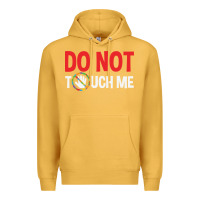 Mustard do not touch me autism kid Premium Hoodie - linhVisuals