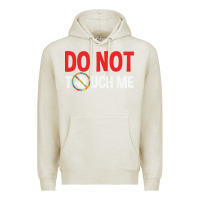 Oatmeal Heather do not touch me autism kid Premium Hoodie - linhVisuals