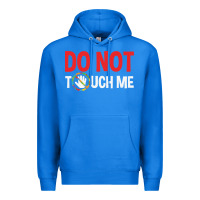 True Royal do not touch me autism kid Premium Hoodie - linhVisuals