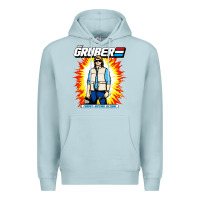 Blue Mist macgruber action figure Premium Hoodie - linhVisuals