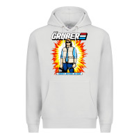 Dove Grey macgruber action figure Premium Hoodie - linhVisuals