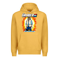 Mustard macgruber action figure Premium Hoodie - linhVisuals