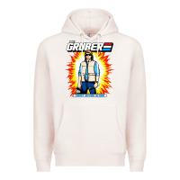 Pale Pink macgruber action figure Premium Hoodie - linhVisuals