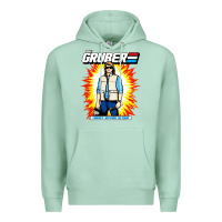 Seafoam macgruber action figure Premium Hoodie - linhVisuals