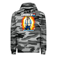 Slate Camo macgruber action figure Premium Hoodie - linhVisuals