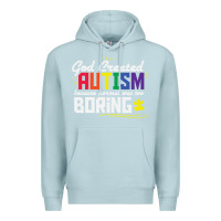 Blue Mist god created autism normal was too boring Premium Hoodie - linhVisuals