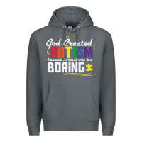 Rock god created autism normal was too boring Premium Hoodie - linhVisuals