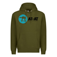 Army Green reach out and crush someone Premium Hoodie - linhVisuals