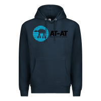 Navy reach out and crush someone Premium Hoodie - linhVisuals