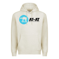Oatmeal Heather reach out and crush someone Premium Hoodie - linhVisuals