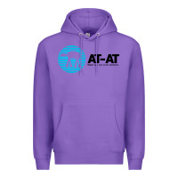 Purple reach out and crush someone Premium Hoodie - linhVisuals