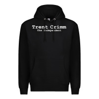 Black trent crimm the independent Premium Hoodie - linhVisuals