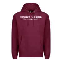 Burgundy trent crimm the independent Premium Hoodie - linhVisuals
