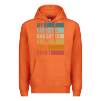 Carrot my favorite daughter gave me this shirt father's day pullover hoodie Premium Hoodie - linhVisuals