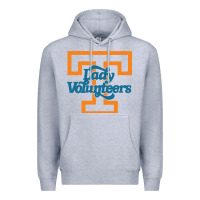 Heather Grey tennessee lady volunteers Premium Hoodie - linhVisuals