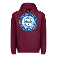 Burgundy university of pittsburgh Premium Hoodie - linhVisuals