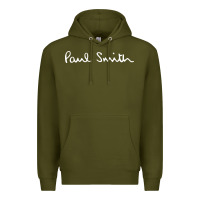 Army Green Paul Smith Premium Hoodie - linhVisuals