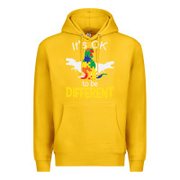 Lemon it’s ok to be different autism dinosaur Premium Hoodie - linhVisuals