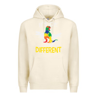 Tofu it’s ok to be different autism dinosaur Premium Hoodie - linhVisuals