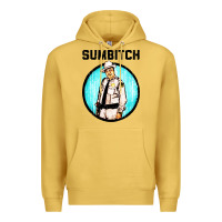 Antique Gold sumbitch Premium Hoodie - linhVisuals
